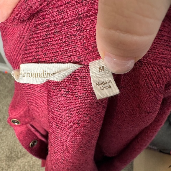 Soft Surroundings Women's‎ Willow Fleece Shacket Shirt Jacket  Size M - Picture 8 of 10